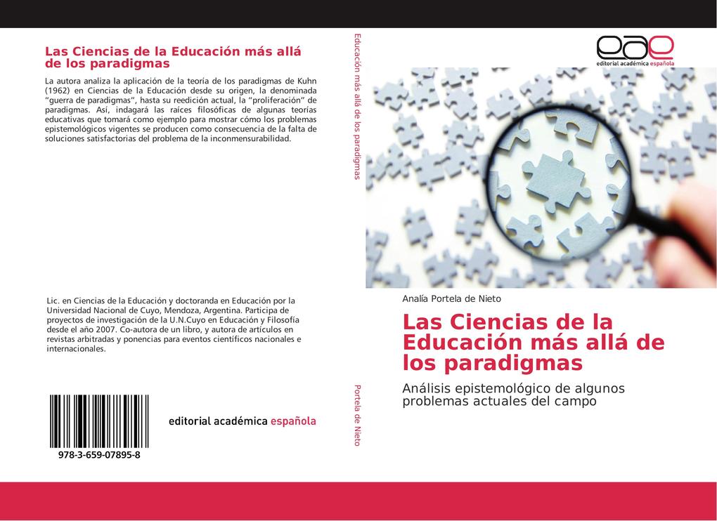 Las Ciencias de la Educación más allá de los paradigmas als Buch von Analía Portela de Nieto - EAE