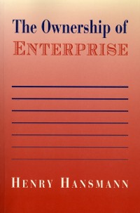 Ownership of Enterprise als eBook von Henry HANSMANN - Harvard University Press