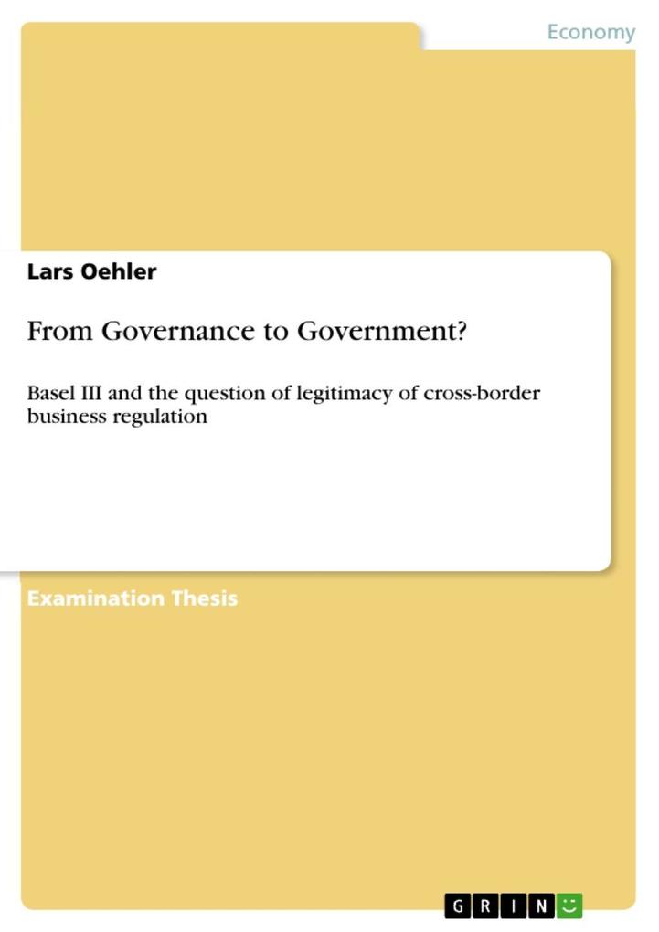 From Governance to Government?