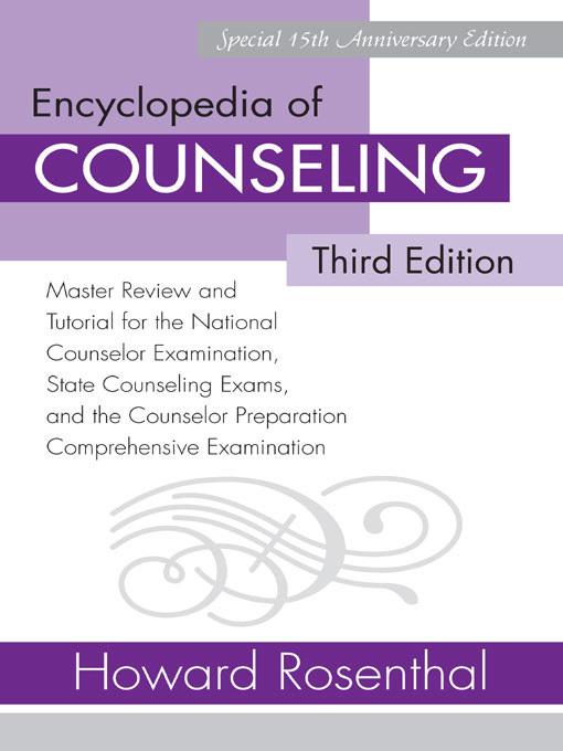 Encyclopedia of Counseling als eBook von Howard Rosenthal, Howard Rosenthal - Taylor & Francis Ltd.