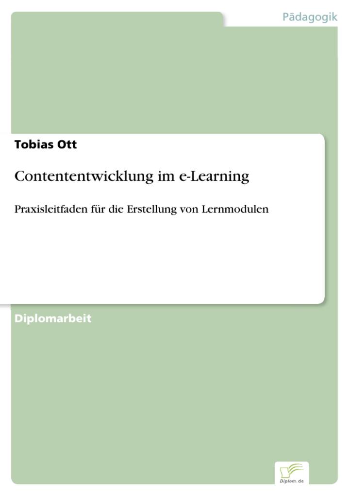 Contententwicklung im e-Learning