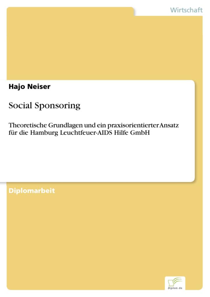 Social Sponsoring als eBook von Hajo Neiser - Diplom.de