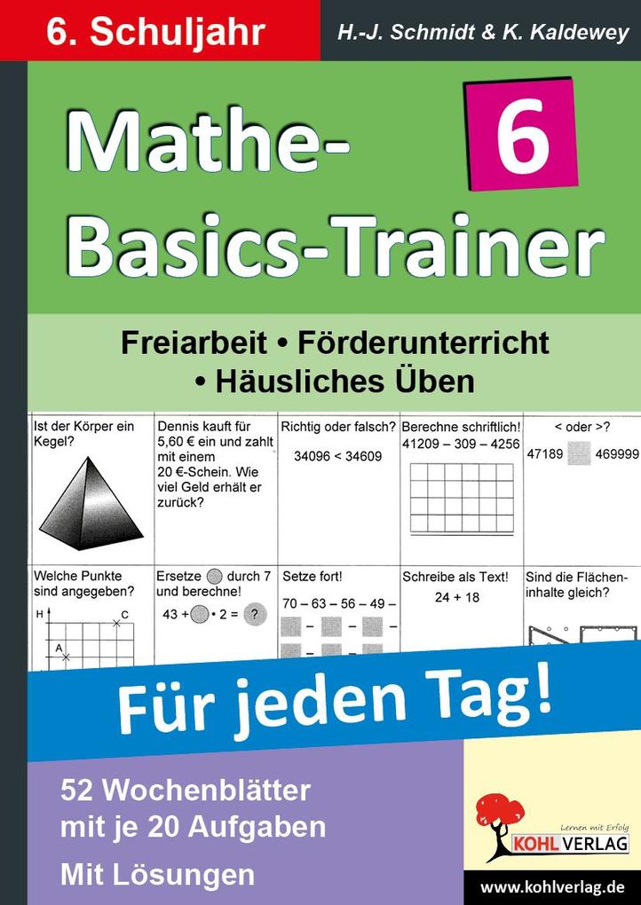 Mathe-Basics-Trainer / Klasse 6