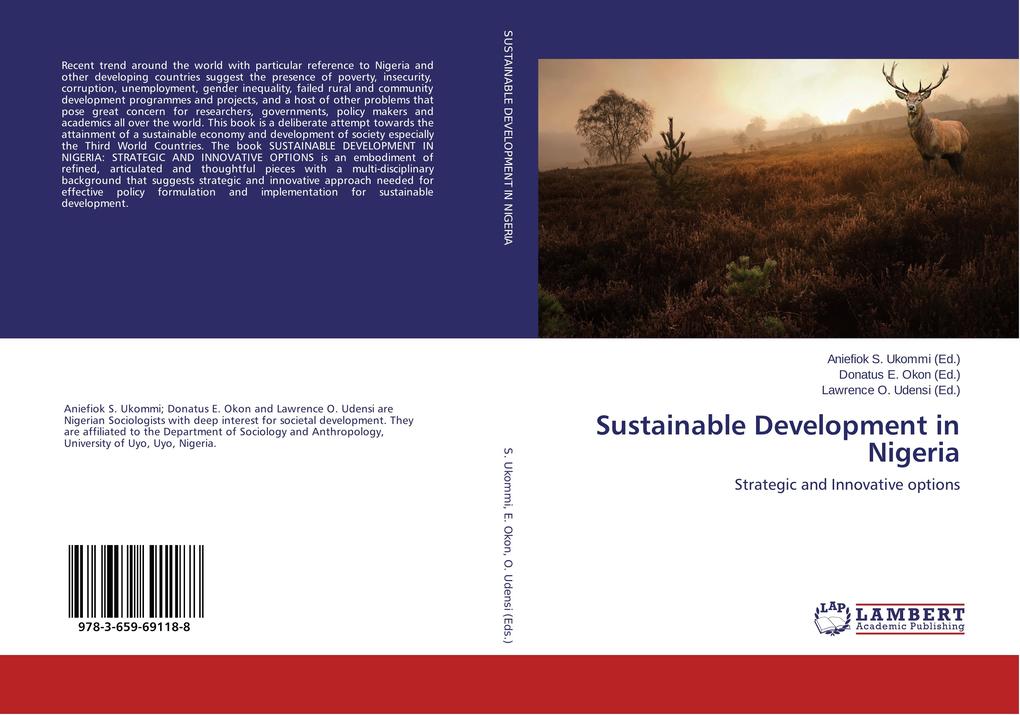 Sustainable Development in Nigeria als Buch von - LAP Lambert Academic Publishing