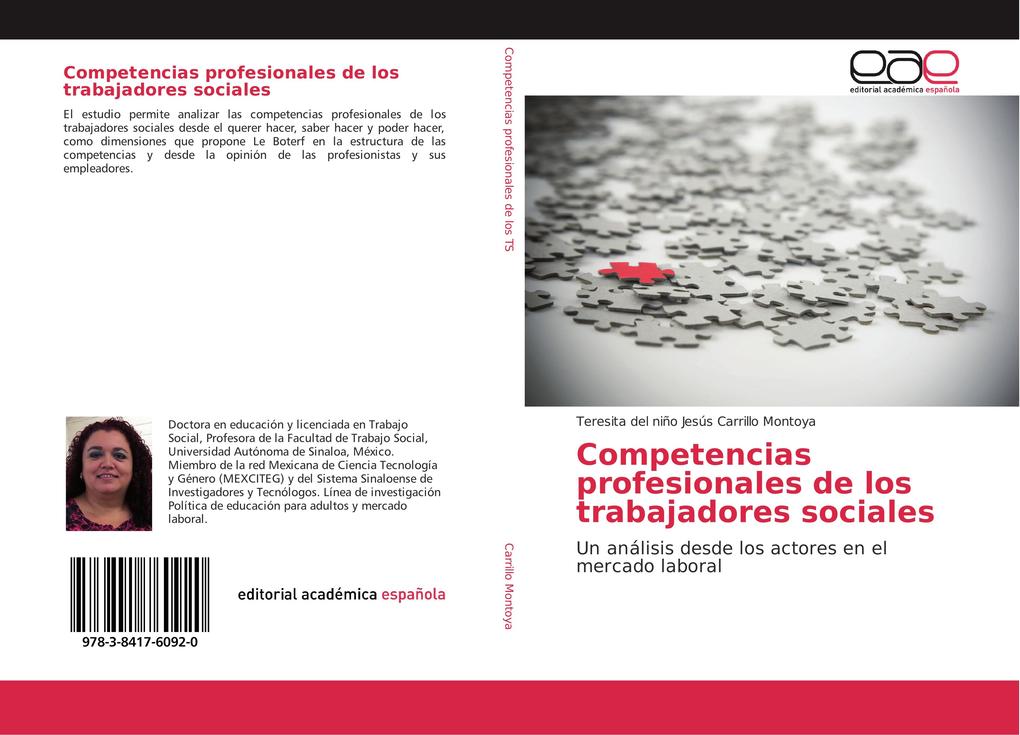 Competencias profesionales de los trabajadores sociales als Buch von Teresita del niño Jesús Carrillo Montoya - EAE