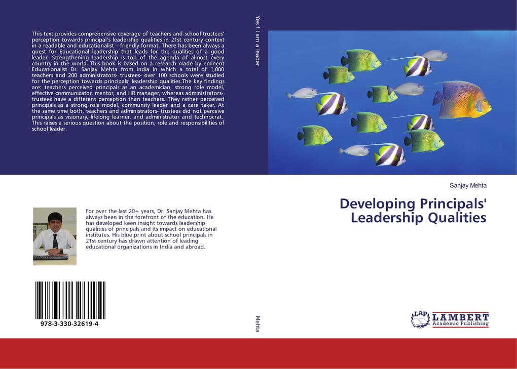 Developing Principals´ Leadership Qualities als Buch von Sanjay Mehta - LAP Lambert Academic Publishing