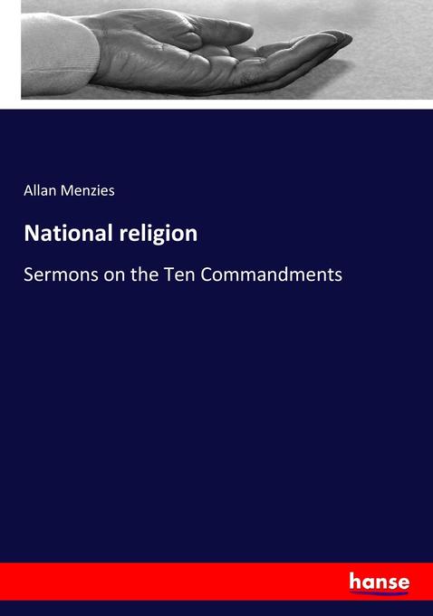 National religion als Buch von Allan Menzies - Hansebooks