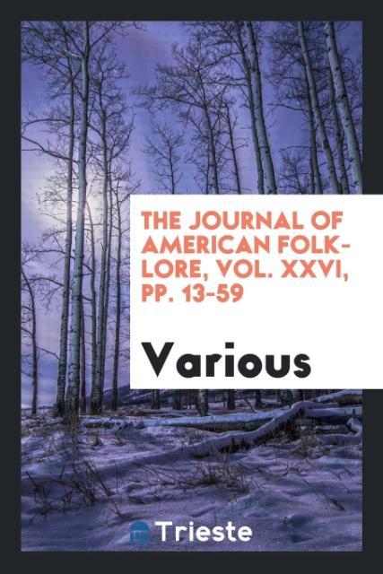 The Journal of American Folk-lore