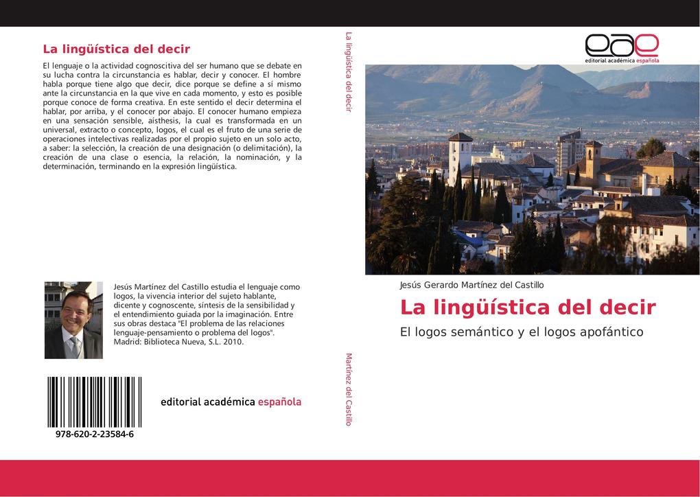 La lingüística del decir als Buch von Jesús Gerardo Martínez del Castillo - EAE