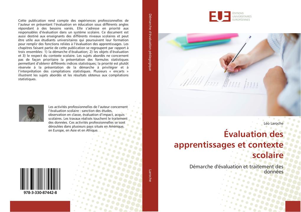 Évaluation des apprentissages et contexte scolaire als Buch von Léo Laroche - Editions universitaires europeennes EUE