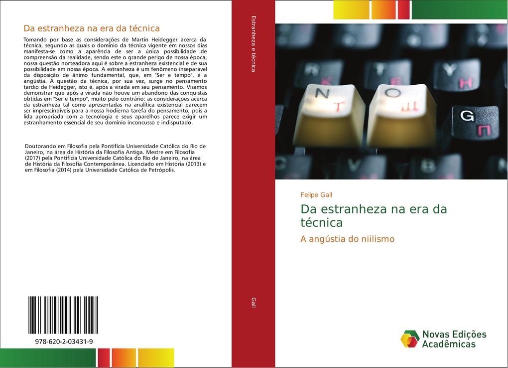 Da estranheza na era da técnica als Buch von Felipe Gall - Novas Edições Acadêmicas