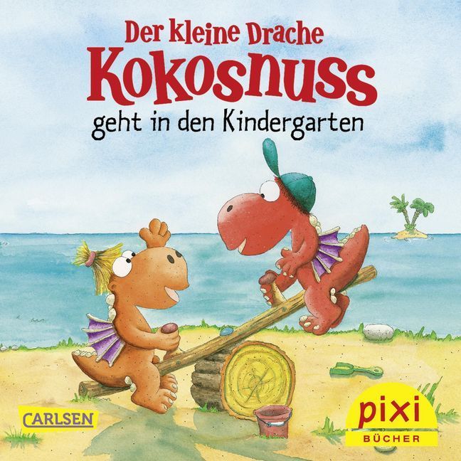 Pixi-Bücher Bestseller-Pixi: Der kleine Drache Kokosnuss geht in den Kindergarten (24x1 Exemplar) als Buch von Ingo Siegner