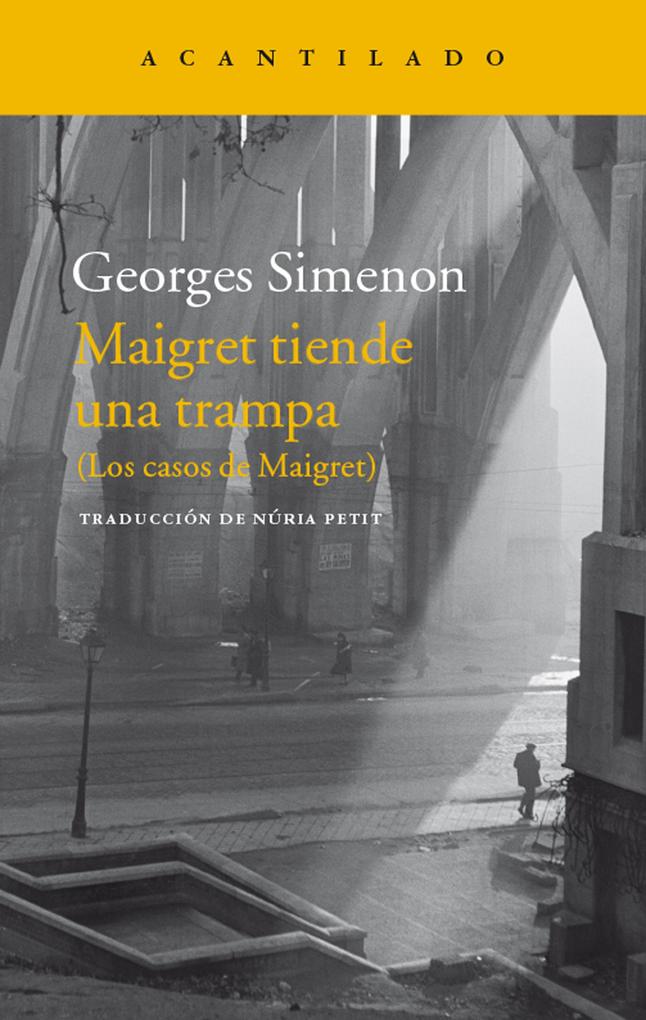 Maigret tiende una trampa: (Los casos de Maigret) Georges Simenon Author