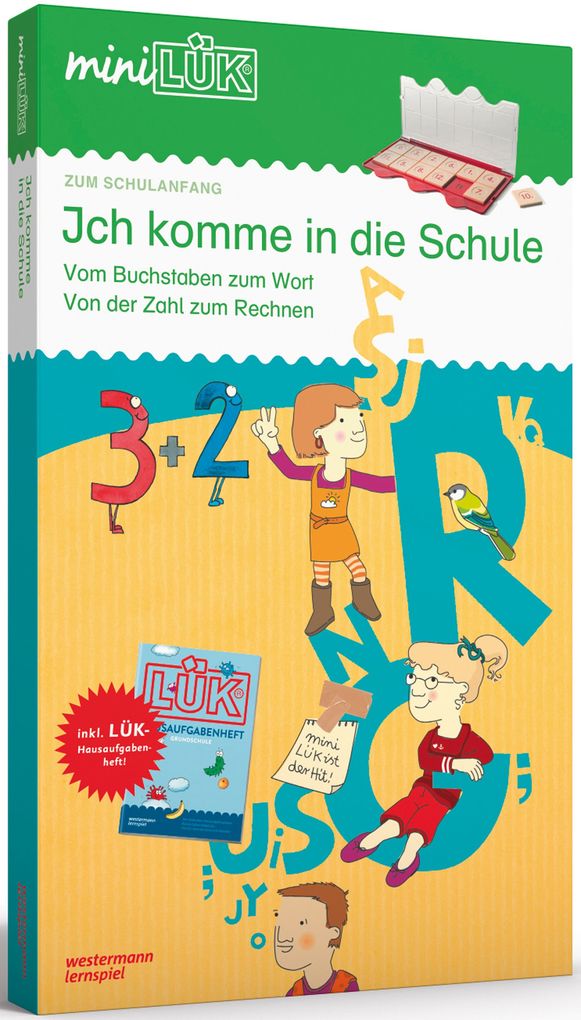 miniLÜK Set Ich komme in die Schule, Set mit diversen Artikeln, von 6 - 8 Jahren - Bild 11