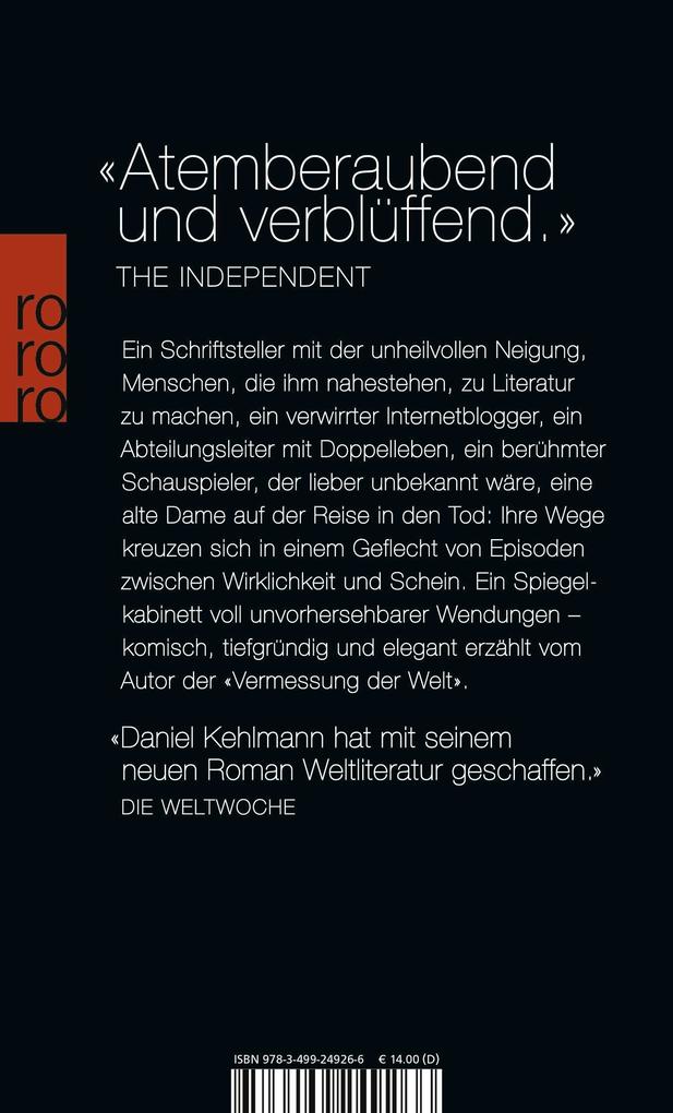 Daniel Kehlmann Ruhm Ebook