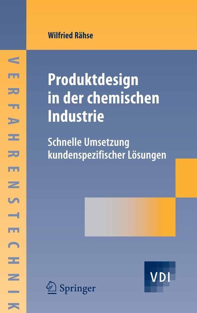 Produktdesign in der chemischen Industrie - Wilfried Rähse