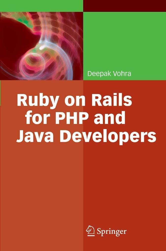 Ruby on Rails for PHP and Java Developers - Deepak Vohra
