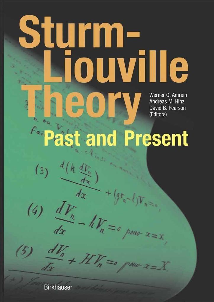 Sturm-Liouville Theory