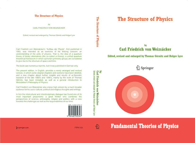 The Structure of Physics - Carl F. von Weizsäcker
