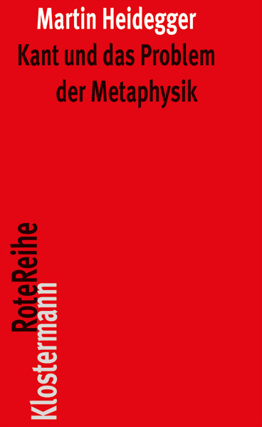 Kant und das Problem der Metaphysik (Klostermann Rote Reihe, Band 35) - Bild 5