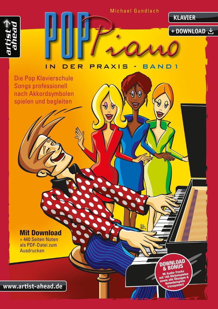 Pop-Piano in der Praxis - Band 1: Songs professionell nach Akkordsymbolen spielen und begleiten (inkl. Download). Lehrbuch für Klavier. Klavierschule. Klavierstücke. Klaviernoten. - Bild 6