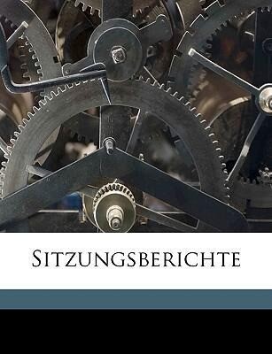 Sitzungsberichte als Taschenbuch von Bayerische Akademie Der Wissenschaften - Nabu Press