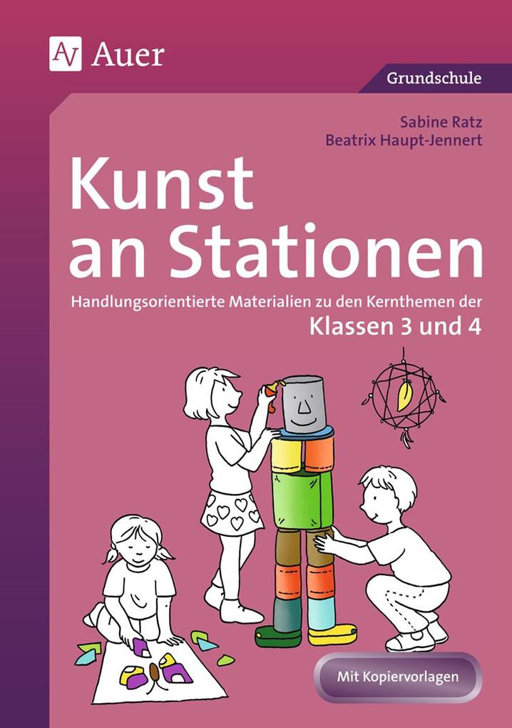 Auer Kunst An Stationen, Schulbücher Von Beatrix Haupt-Jennert, Sabine Ratz - Bild 3