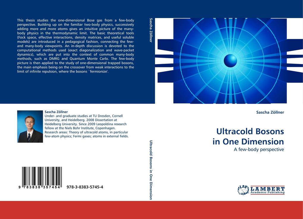 Ultracold Bosons in One Dimension als Buch von Sascha Zöllner - LAP Lambert Acad. Publ.