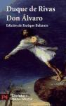 Don Álvaro o la fuerza del sino als Taschenbuch von Duque de Rivas Ángel de Saavedra - ALIANZA