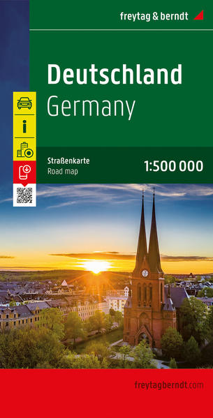 Deutschland Straßenkarte 1:500.000 freytag & berndt
