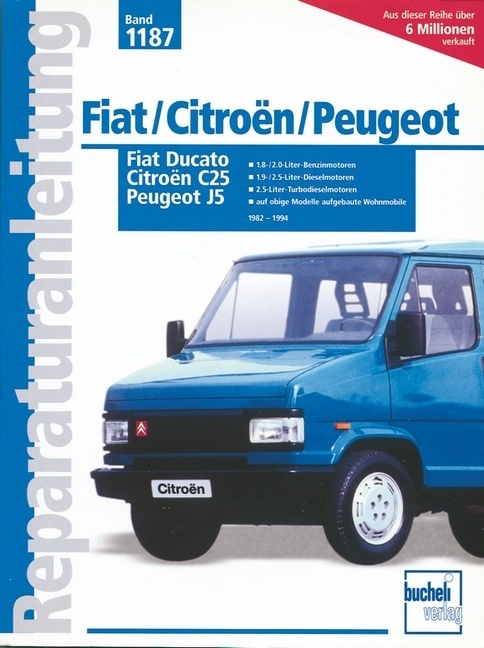 REPARATURANLEITUNG FIAT DUCATO 280 290 Peugeot J5 Citroën C25 Handbuch REPARATUR - Image 20