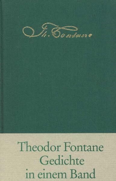 Gedichte in einem Band - Theodor Fontane