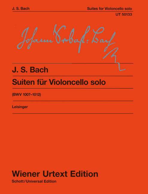 Suiten für Violoncello solo - Johann Sebastian Bach