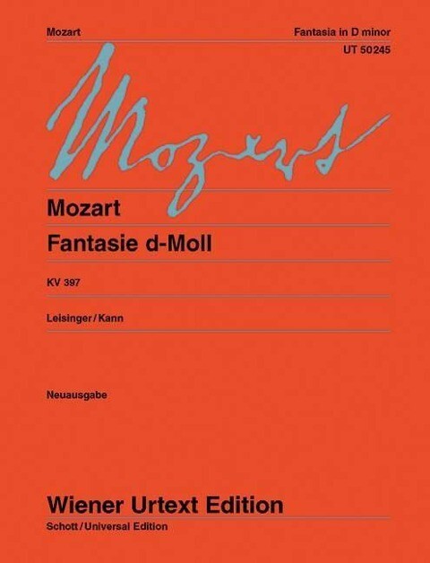 Fantasie d-Moll - Wolfgang Amadeus Mozart