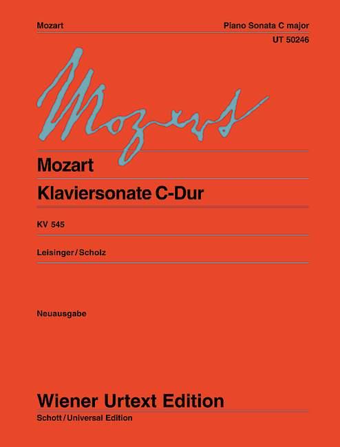 Klaviersonate Sonata facile C-Dur - Wolfgang Amadeus Mozart