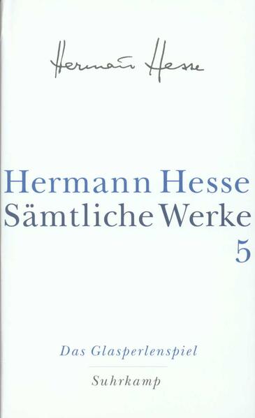 Das Glasperlenspiel - Hermann Hesse