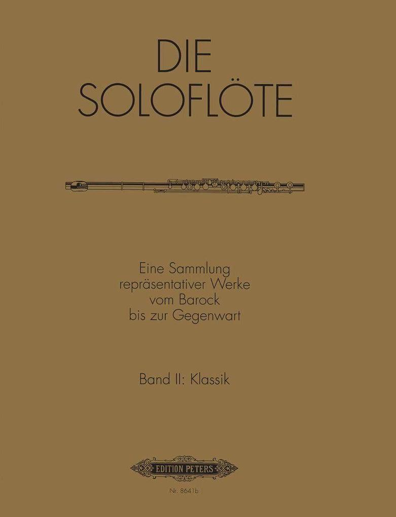 Faber Music Gmbh The Solo Flute Vol.2: Classical