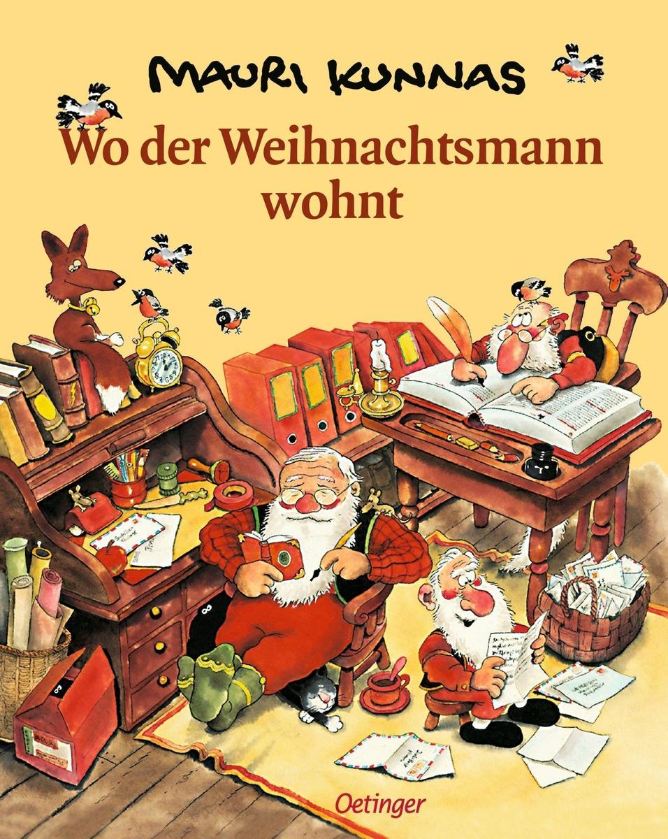 Oetinger Dunkel Wo Der Weihnachtsmann Wohnt, Kinderbücher Von Friedbert Stohner, Anu Pyykönen-Stohner, Mauri Kunnas - Bild 9