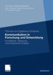 Kommunikation in Forschung und Entwicklung - Thomas Eggelkraut-Gottanka