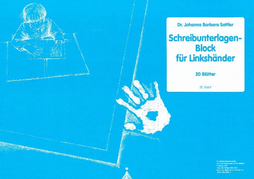 Auer Verlag I.d.aap Lw Schreibunterlagenblock Für Linkshänder - Image 3