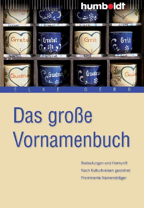 Humboldt Verlag Das Große Vornamenbuch - Bild 3