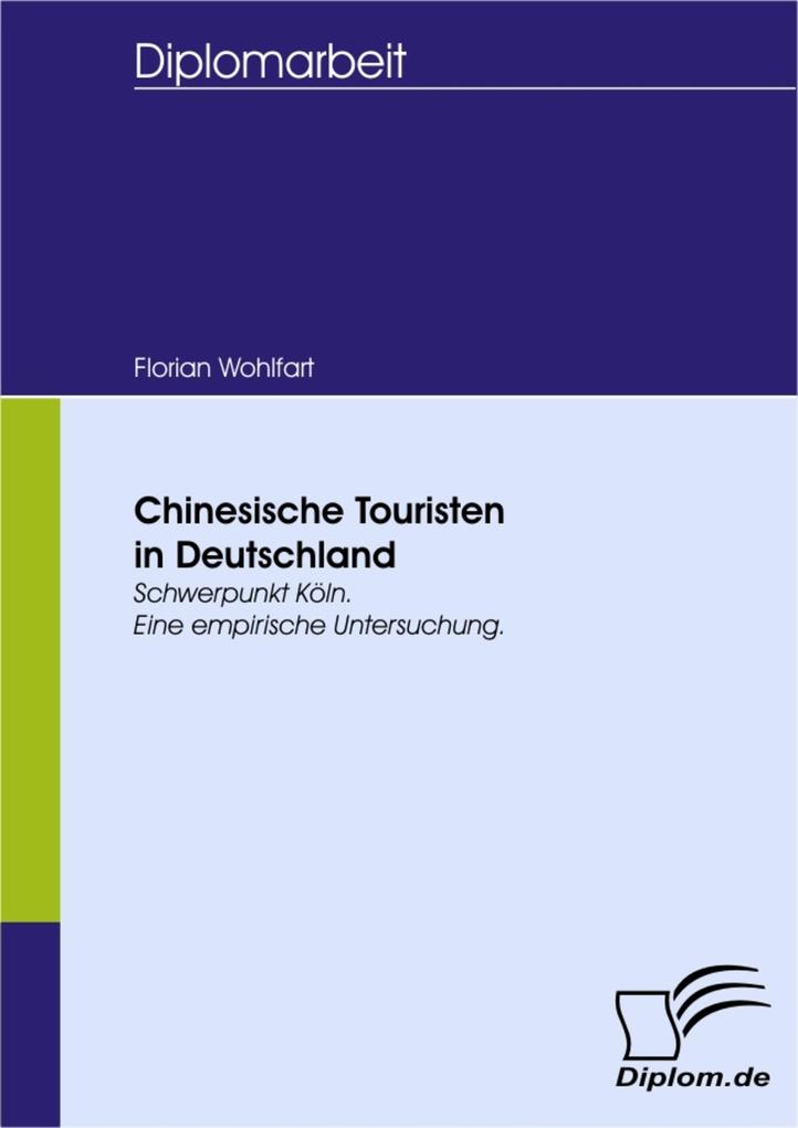 Chinesische Touristen in Deutschland - Florian Wohlfart