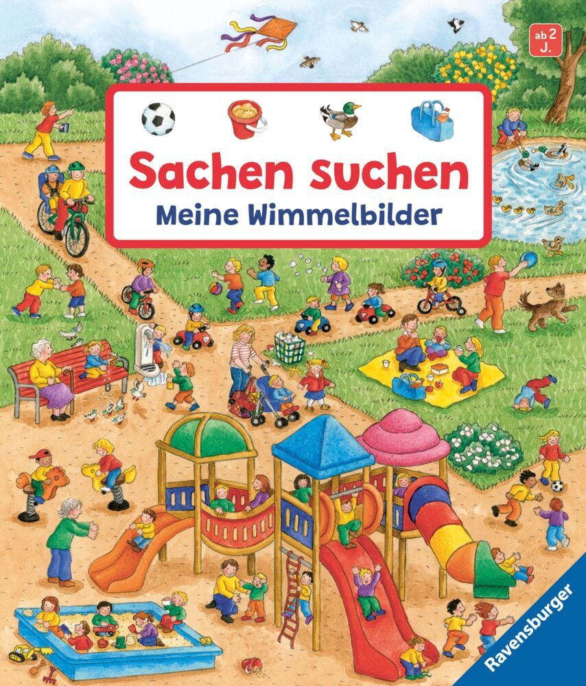 Ravensburger Unisex Pappbilderbücher Wimmelbuch Sachen Suchen - Meine Wimmelbilder Mehrfarbig Baby Größe 205 X 175 Mm - Bild 14