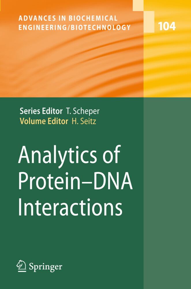 Analytics of Protein-DNA Interactions als Buch von - Springer Berlin Heidelberg