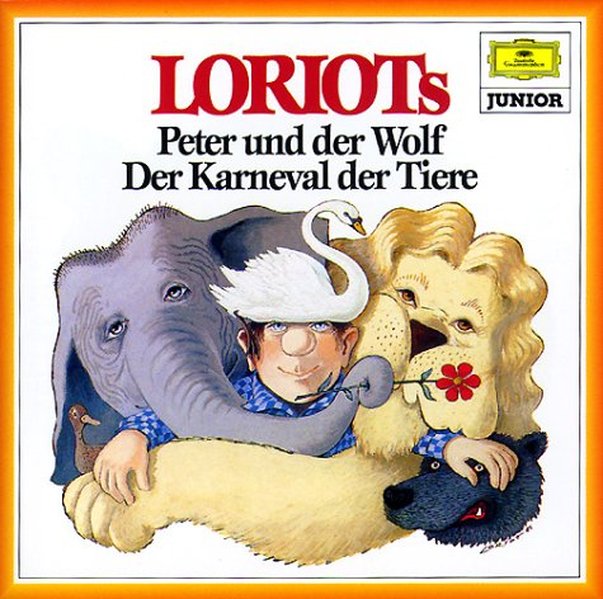 Loriots Peter und der Wolf / Der Karneval der Tiere. CD - Sergei Prokofjew/ Camille Saint-Saens