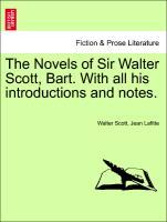 The Novels of Sir Walter Scott, Bart. With all his introductions and notes. Vol. XV. als Taschenbuch von Walter Scott, Jean Lafitte - British Library, Historical Print Editions