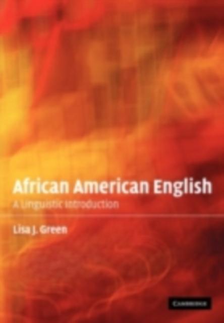 African American English - Lisa J. Green