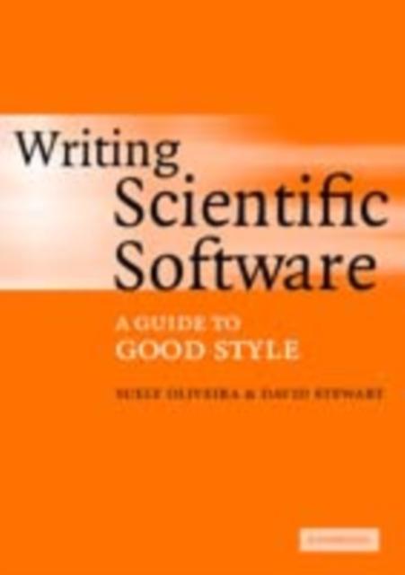 Writing Scientific Software - Suely Oliveira