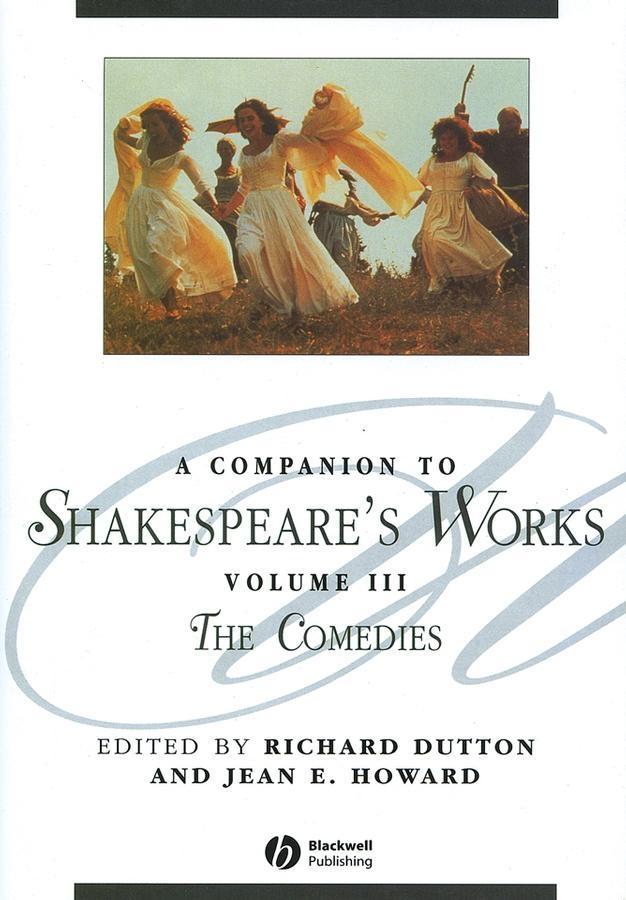 A Companion to Shakespeare's Works Volume III