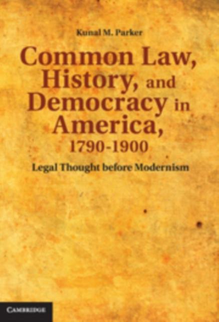 Common Law History and Democracy in America 1790-1900